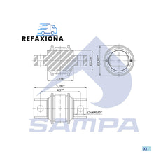 GRANDA P/BARRA TORSION SUSP PRIMAXX